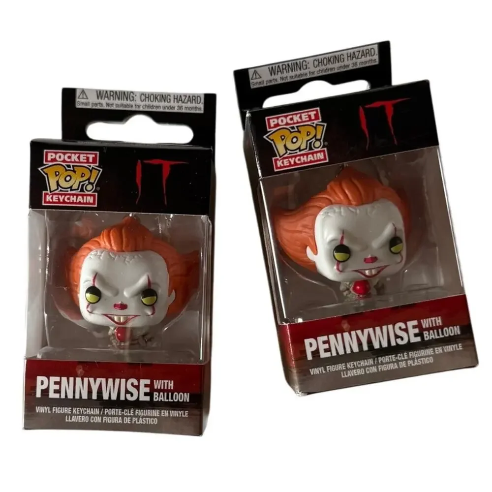 Pocket Pop! Keychain Pennywise with Balloon NEW